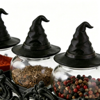 Handmade Wizard Frog Spice Jar