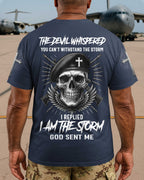 The Devil Whispered You Can't Withstand The Storm T-Shirt