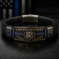 🎁 The Ultimate Father's Day Tribute: Heavy-Duty Police Brotherhood Bracelet — Wear Your Honor Proudly