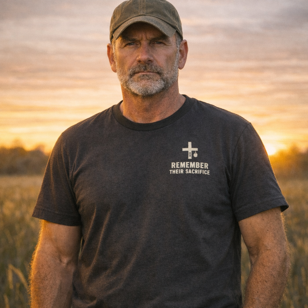 You Sleep In Peace Because They Stood Watch Never Forget Their Sacrifice T-Shirt