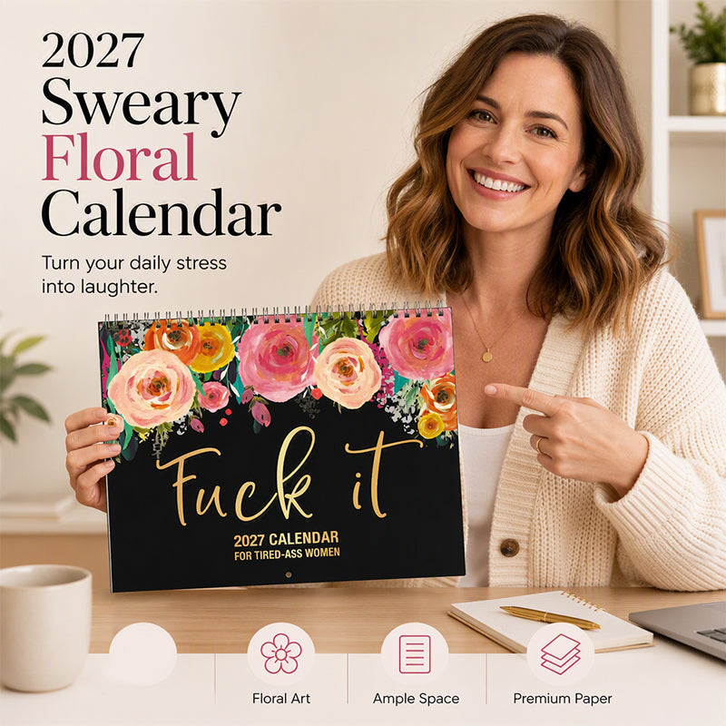 2027 Funny Swear Word "Fuck It" Calendar