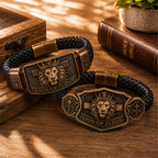 "Lion of Judah" Men's Christian Bracelet