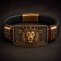 "Lion of Judah" Men's Christian Bracelet