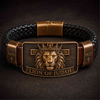 "Lion of Judah" Men's Christian Bracelet