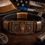 👑 The Ultimate Father's Day Tribute: King of Kings Faith Bracelet — Wear Your Belief with Pride (49% OFF Today🔥)