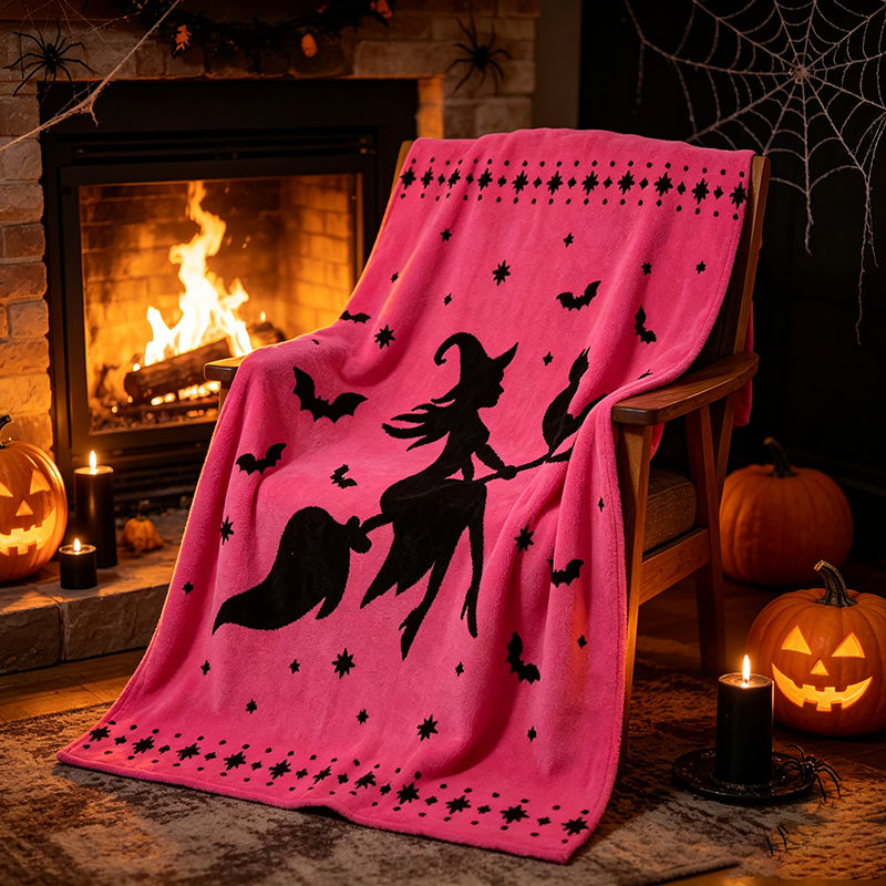 Halloween Jacquard Sleep Blanket