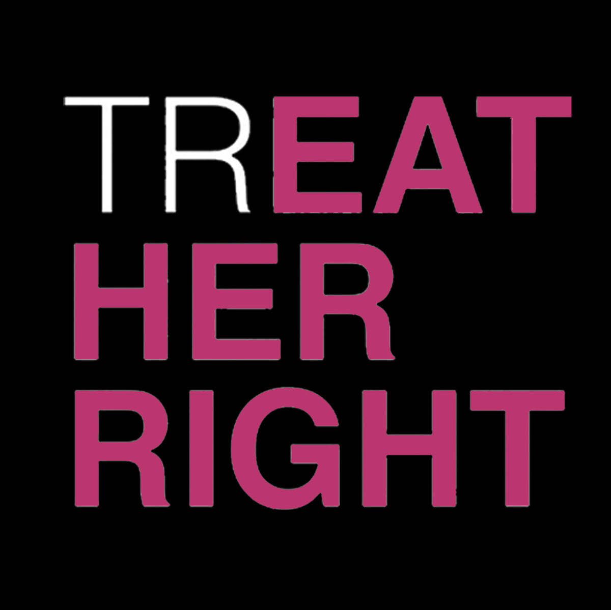 TREAT HER RIGHT Sexy Lady Ghost Graphic Casual Black Print T-shirt