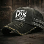 🎉Last Day 49% OFF - I Fix Shit That's What I Do Vintage Trucker Cap 🎩