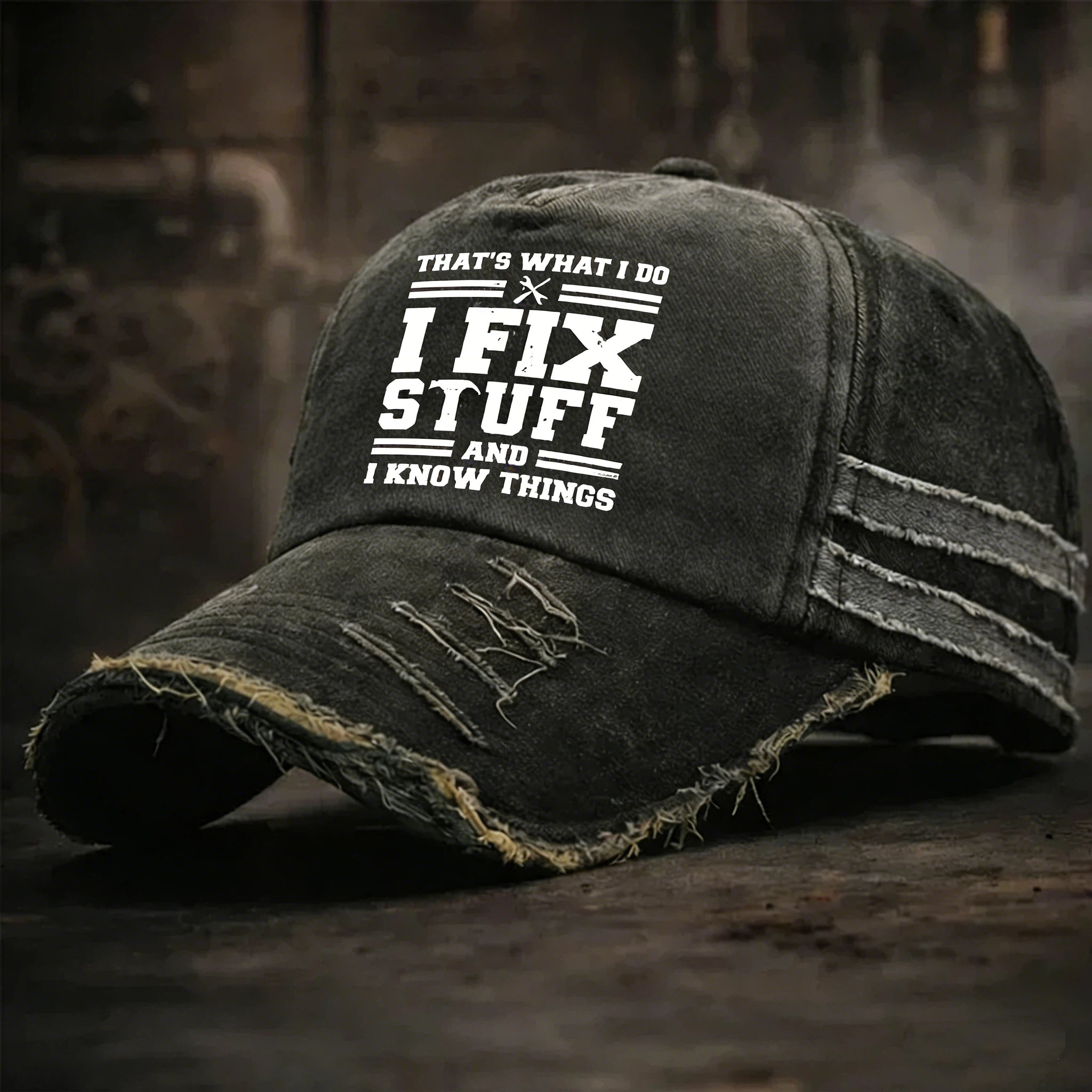 🎉Last Day 49% OFF - I Fix Shit That's What I Do Vintage Trucker Cap 🎩