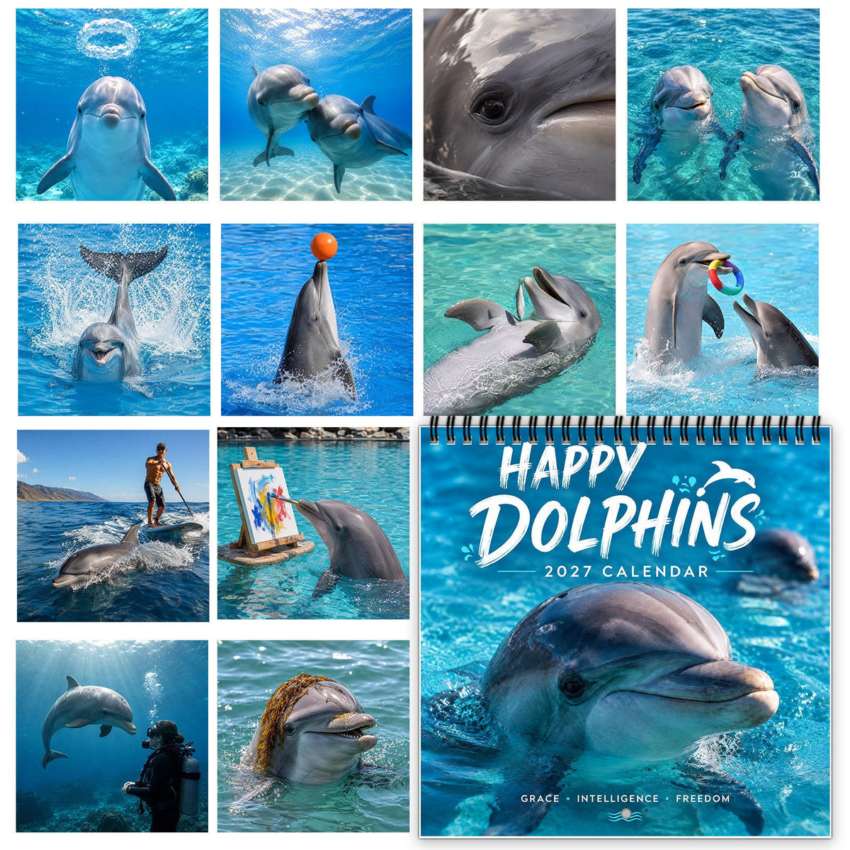 🐬2027 Dolphin Calendar