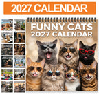 Funny Cats 2027 Calendar – 12 Months of Cat-titude & Laughs