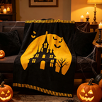 Halloween Jacquard Sleep Blanket