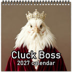 🐔 2027 Cluck Boss Calendar – 12 Months of Hilarious Chicken Portraits & Quirky Personalities