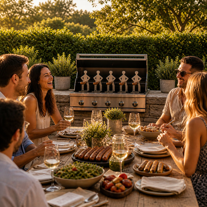 Fun BBQ Sausage Holder