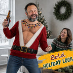 Funny Christmas Santa Shirt – Hilarious Ugly Christmas Sweater for Men