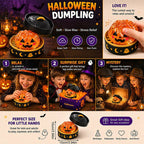 🎃 Halloween Dumpling Squeeze Squishy Toy