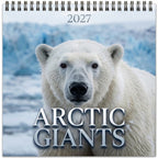🐻‍❄️2027 Polar Bear Calendar - 12 Months of Majestic Polar Bear Portraits & Wild Arctic Moments