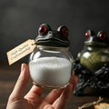 Handmade Wizard Frog Spice Jar