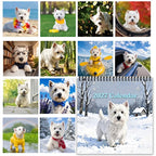🐶 2027 West Highland White Terrier Calendar – 12 Months of Charming Dog Portraits & Happy Moments