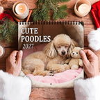 🐩 2027 CUTE POODLES CALENDAR