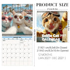 🐱 2027 Selfie Cat Calendar