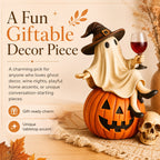 👻🍷Ghost Wine Night Halloween Decor