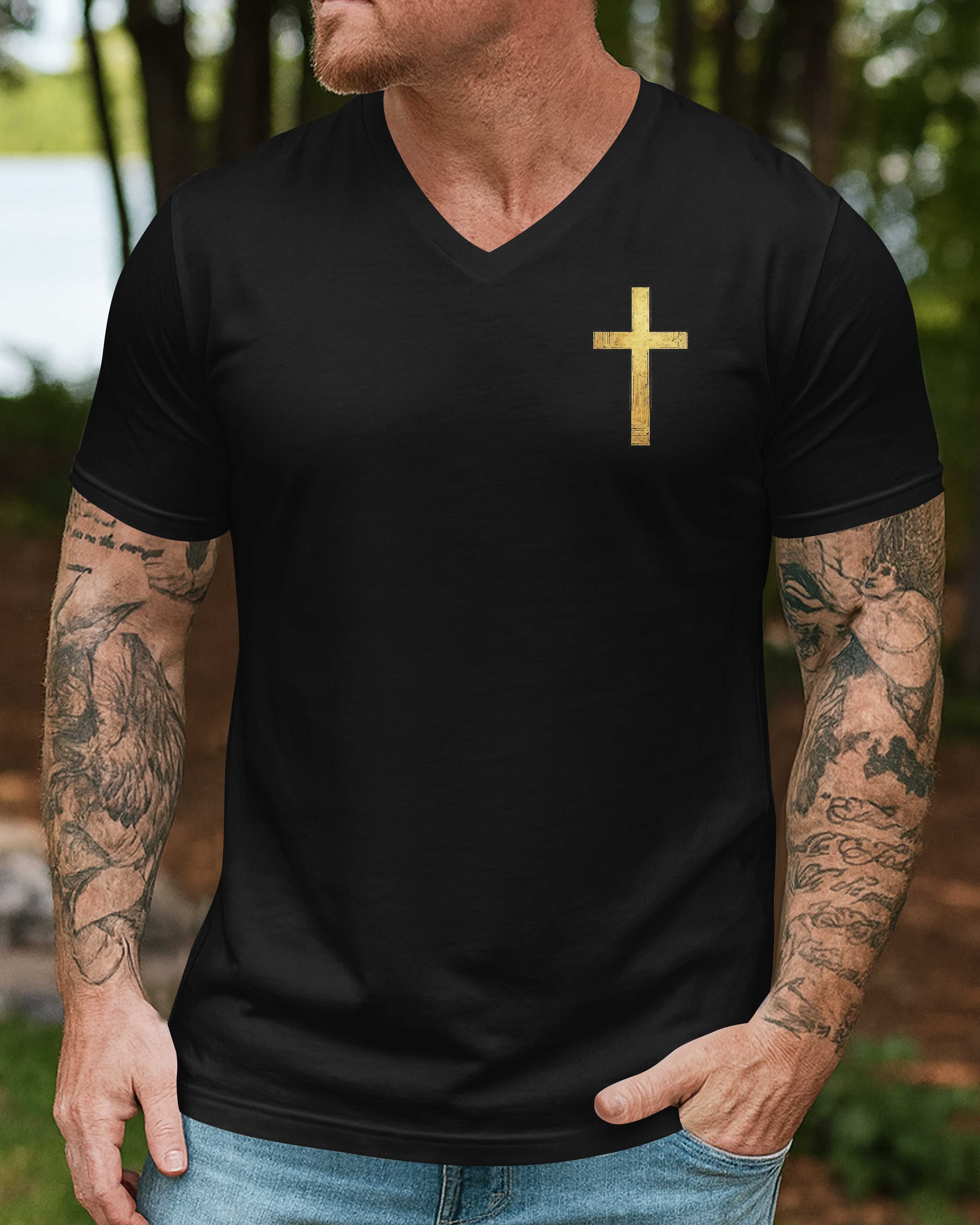 I've Got Hunting In My Veins And Jesus In My Heart All Over Print T-Shirt