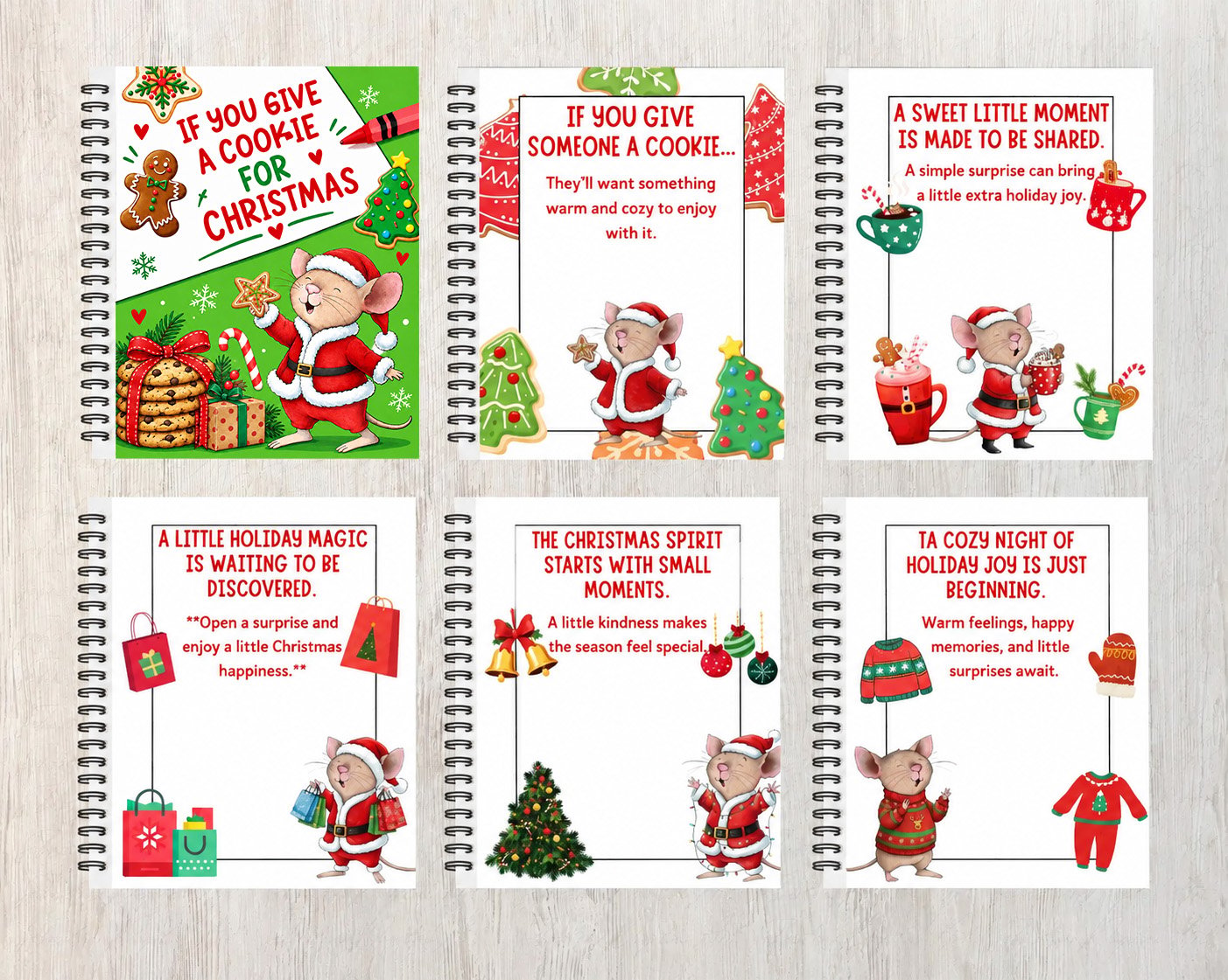 "IF YOU GIVE A COOKIE FOR CHRISTMAS" 🍪❤️Christmas Gift 📘Hardcover