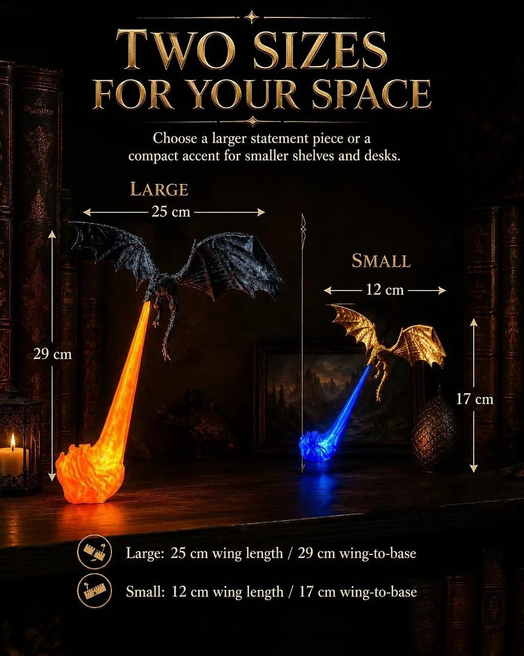 🔥LAST DAY 49% OFF🎁Flying Dragon Bookshelf Light 2026