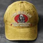Skull Middle Finger Fuck Cap-I Am Who I Am