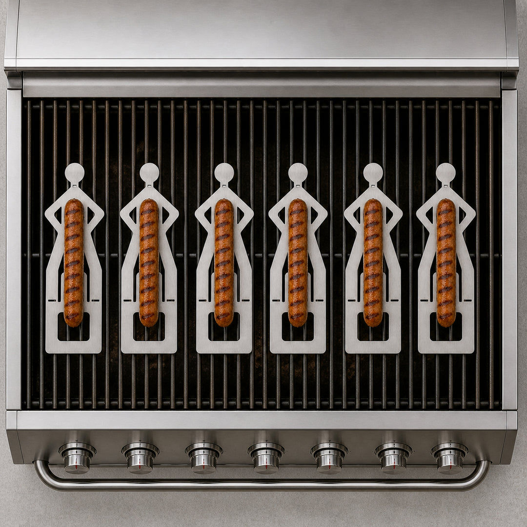 Fun BBQ Sausage Holder
