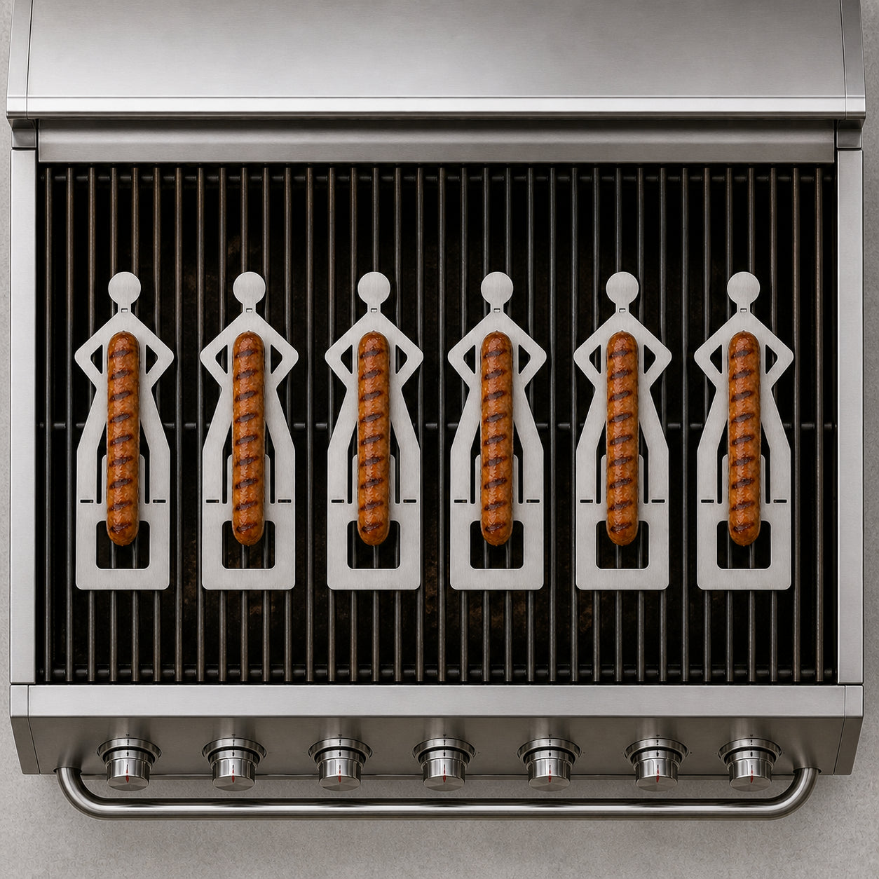 Fun BBQ Sausage Holder