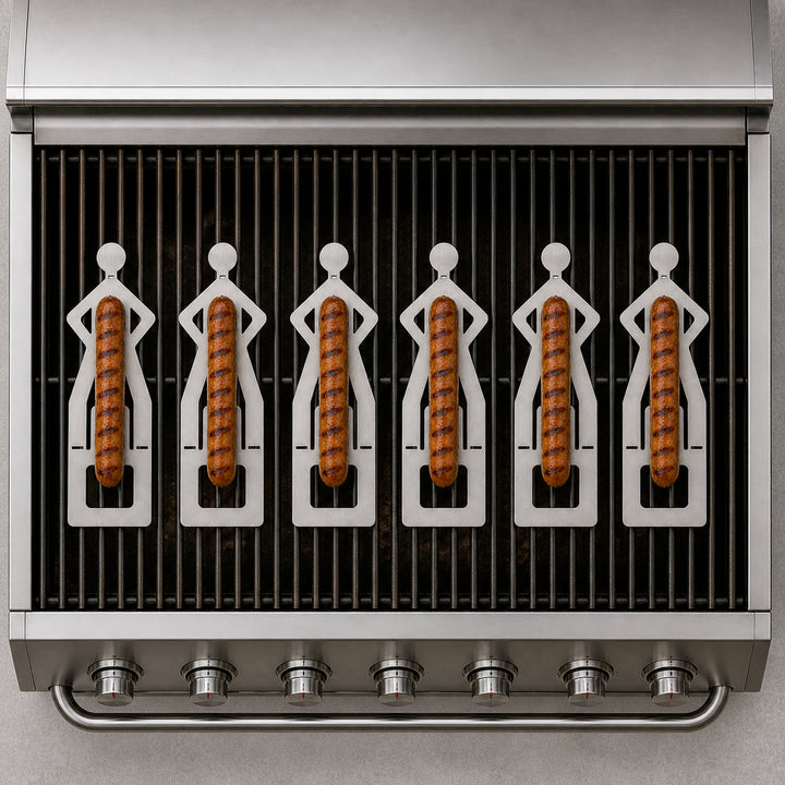 Fun BBQ Sausage Holder