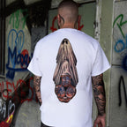 Oral Sex with Tattooed Ghost Dirty Love Black Print T-shirt