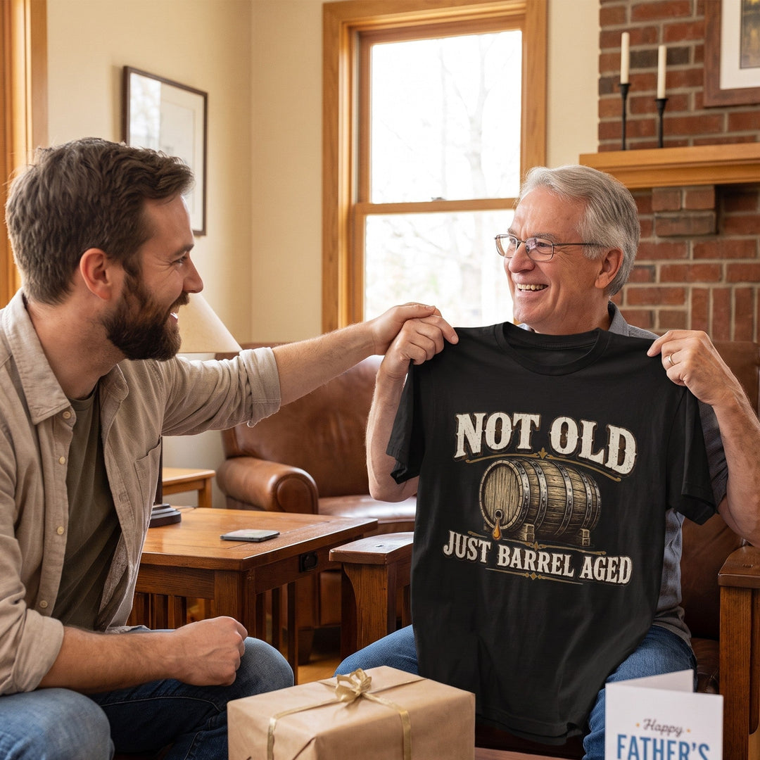 "Not Old, Just Barrel Aged" Vintage T-Shirt