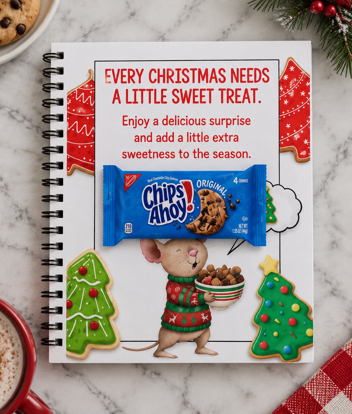 "IF YOU GIVE A COOKIE FOR CHRISTMAS" 🍪❤️Christmas Gift 📘Hardcover