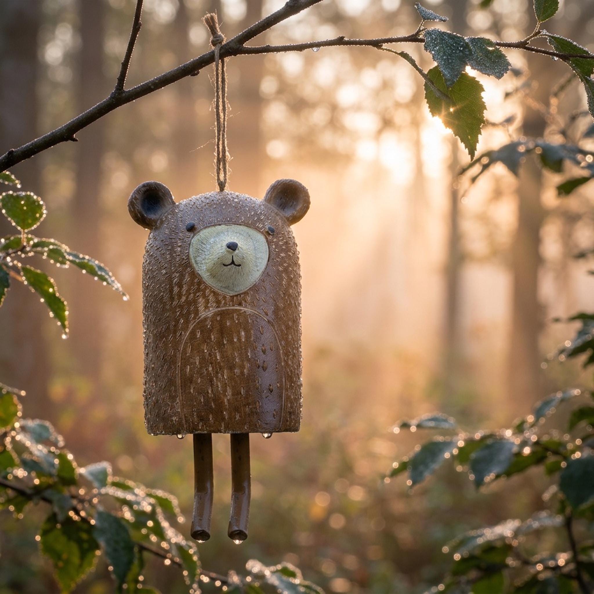 🎐Handmade Whimsical Animal Wind Chime Ornaments