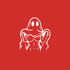Naughty Ghost Sexy Boobs Graphic Print T-Shirt