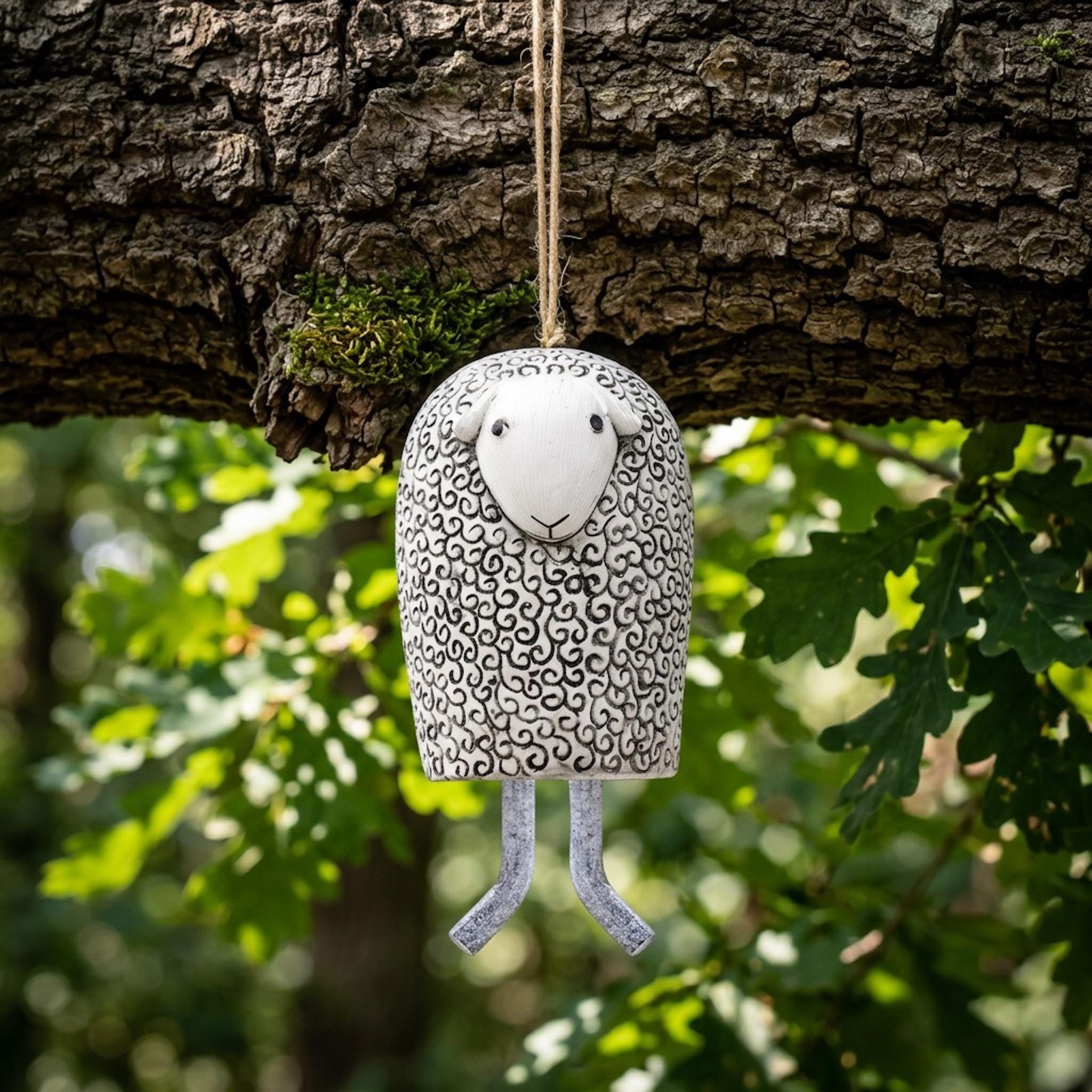 🎐Handmade Whimsical Animal Wind Chime Ornaments