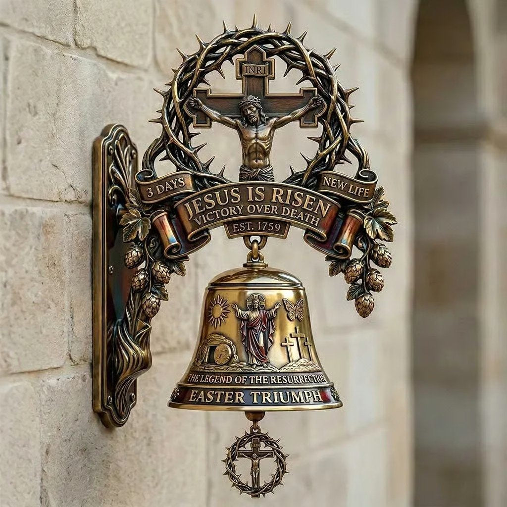 ✝️Jesus Cross Commemorative Wall Bell