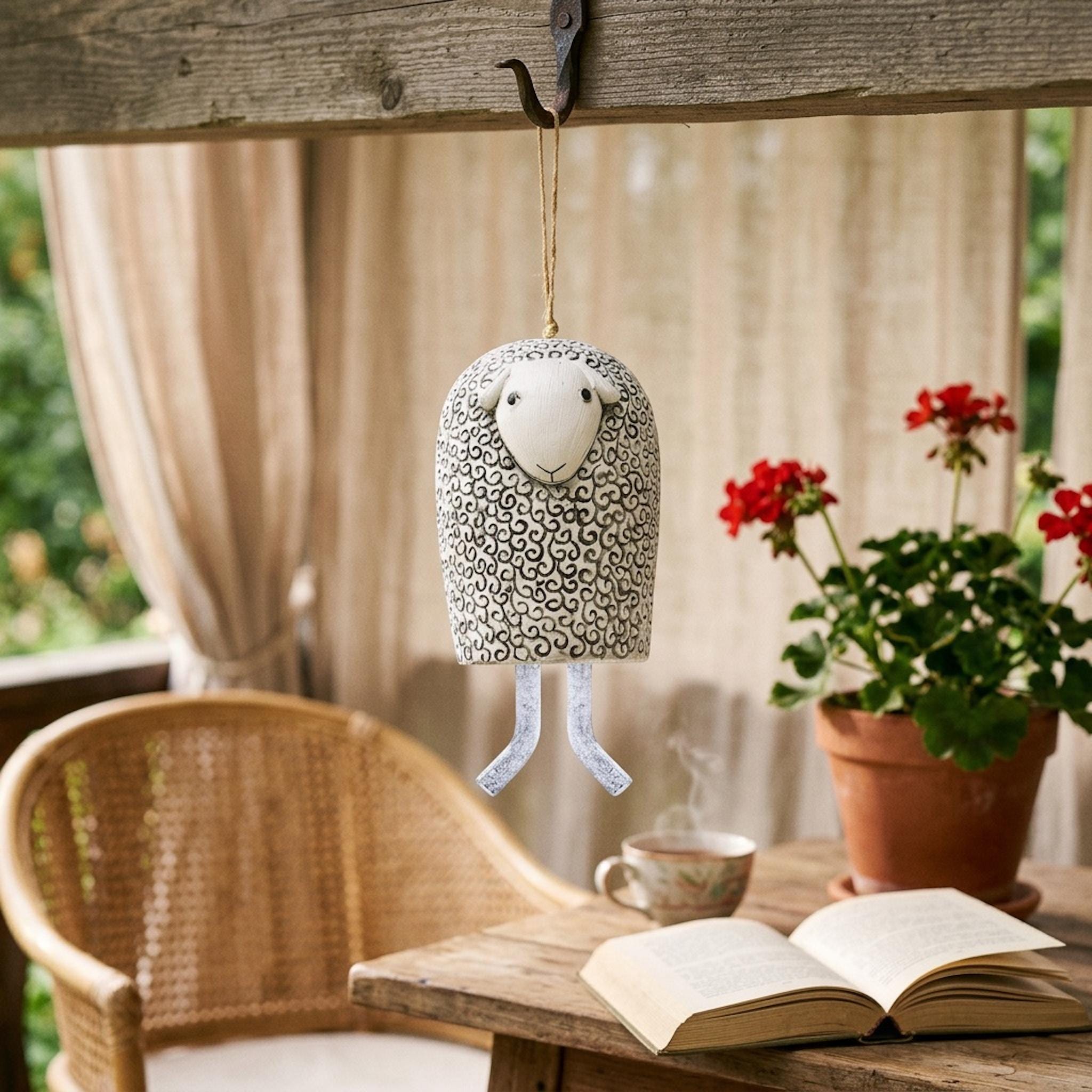 🎐Handmade Whimsical Animal Wind Chime Ornaments