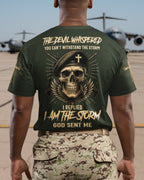 The Devil Whispered You Can't Withstand The Storm T-Shirt