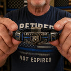 🎁 The Ultimate Father's Day Tribute: Heavy-Duty Police Brotherhood Bracelet — Wear Your Honor Proudly