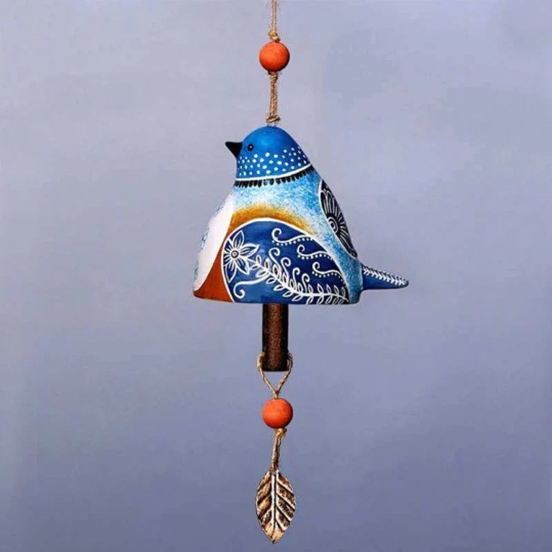 🐦Hand-Painted Ceramic Bird wind Chimes
