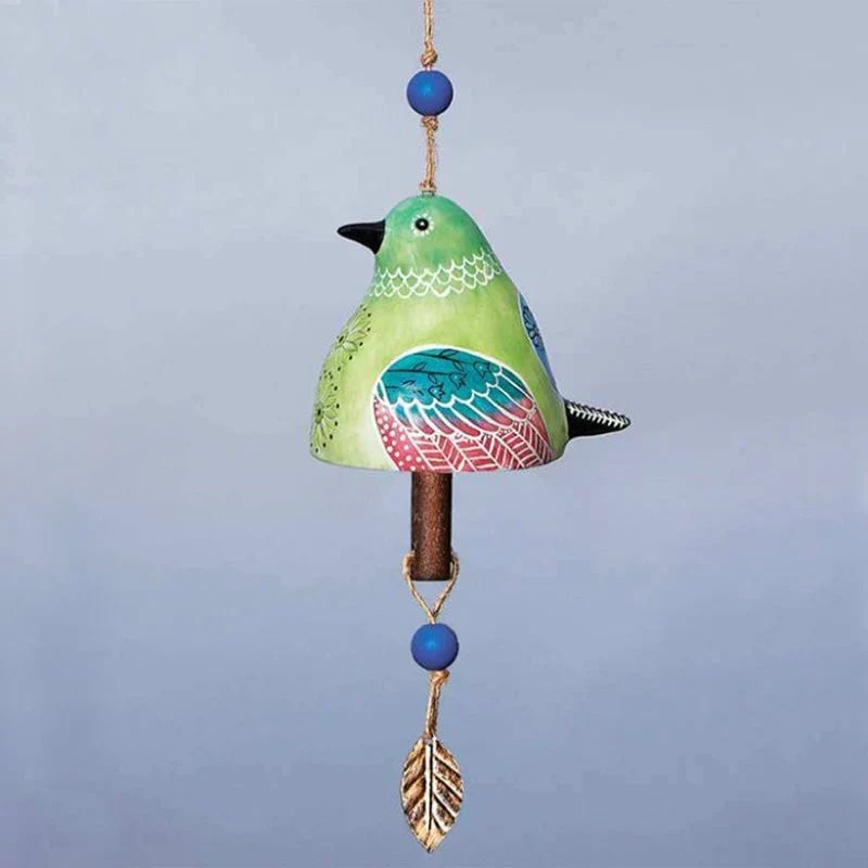 🐦Hand-Painted Ceramic Bird wind Chimes
