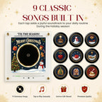 🎄 Christmas Music Fridge Stickers | Interactive Festive Decor with 9 Classic Christmas Carols