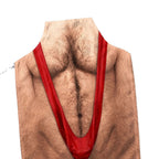 😂🔥 Novelty Hairy Chest Apron-The Funniest Thing You'll Wear While Cooking