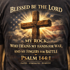 Blessed Be The Lord PSALM 144:1 T-Shirt