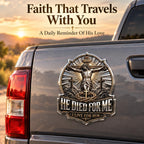✝️Christian Faith Car Emblem Collection — Cross, Resurrection & Hope