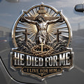 ✝️Christian Faith Car Emblem Collection — Cross, Resurrection & Hope